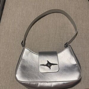 Silver Women's Bag